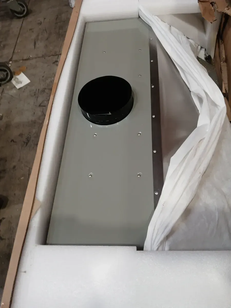 48 in. 800 CFM Under Cabinet Stainless Steel Range Hood with Stainless Steel Baffles - image 4