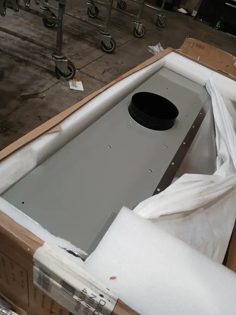 48 in. 800 CFM Under Cabinet Stainless Steel Range Hood with Stainless Steel Baffles - image 5