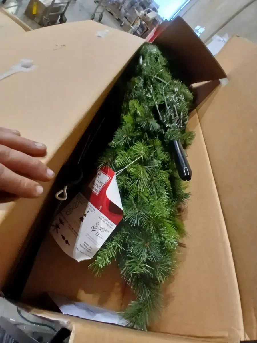 7.5 ft. Prelit Teton Pine Artificial Christmas Tree with 600 Clear Lights - image 5