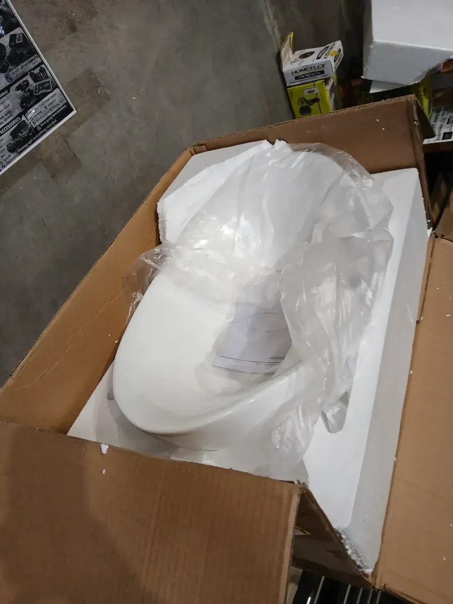 Ivy 23 in. Oval Ceramic Vessel Sink in White - image 3