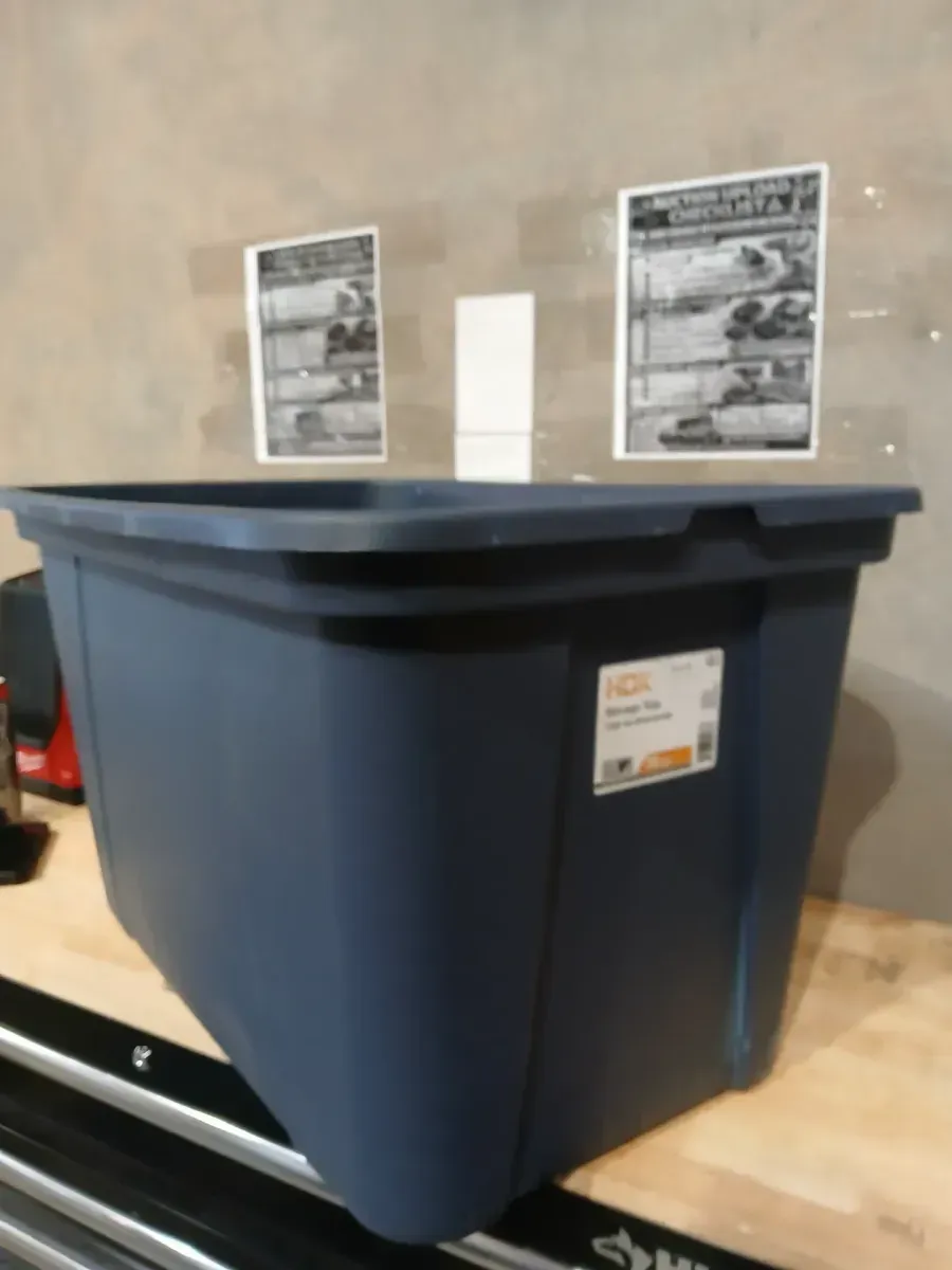 30 Gal. Storage Tote in Ink - image 5