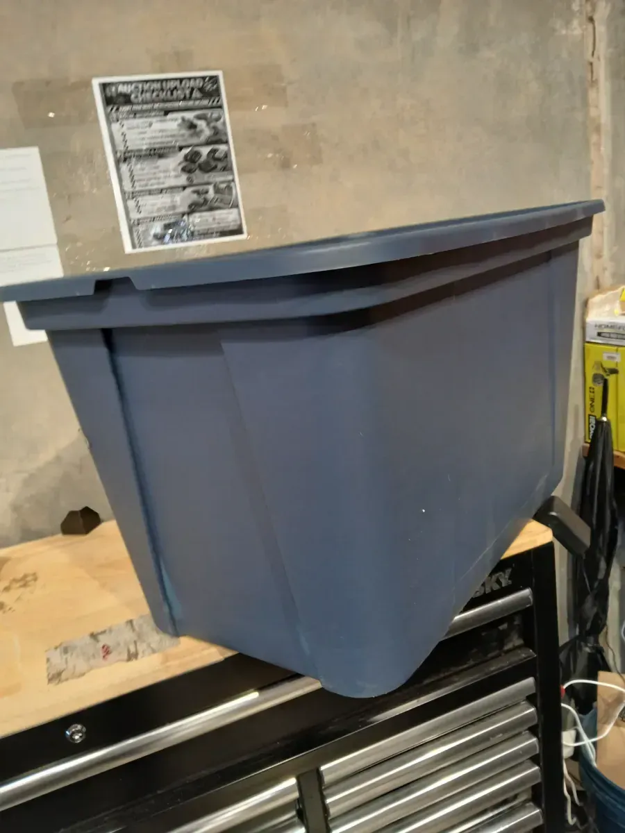 30 Gal. Storage Tote in Ink - image 2