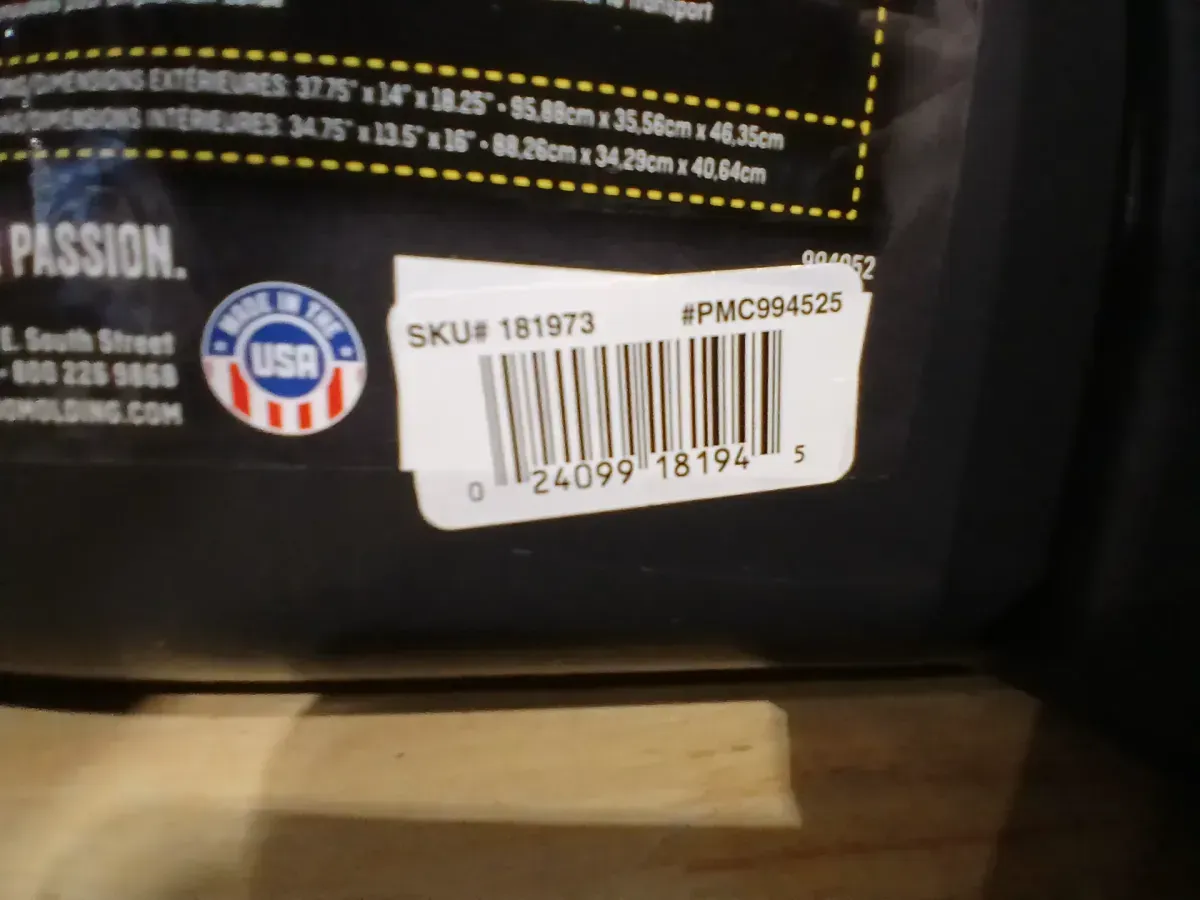 Plano 27-Gal. Hinged Storage Box in Black - image 5
