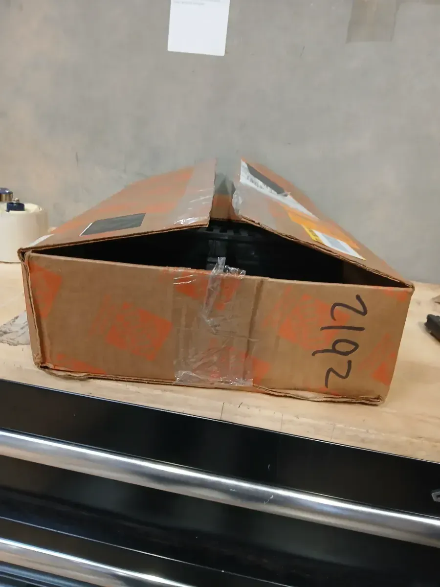 12 in. Square Catch Basin Drain Grate, Black Plastic - image 2