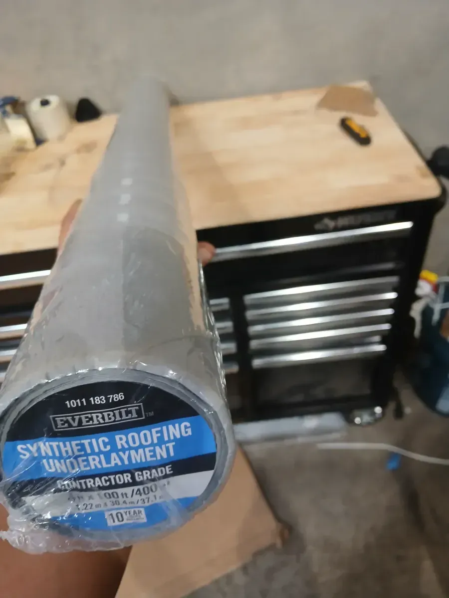 Synthetic Roofing Underlayment - Contractor Grade 400 sq. ft. (4 ft. x 100 ft.) - image 4