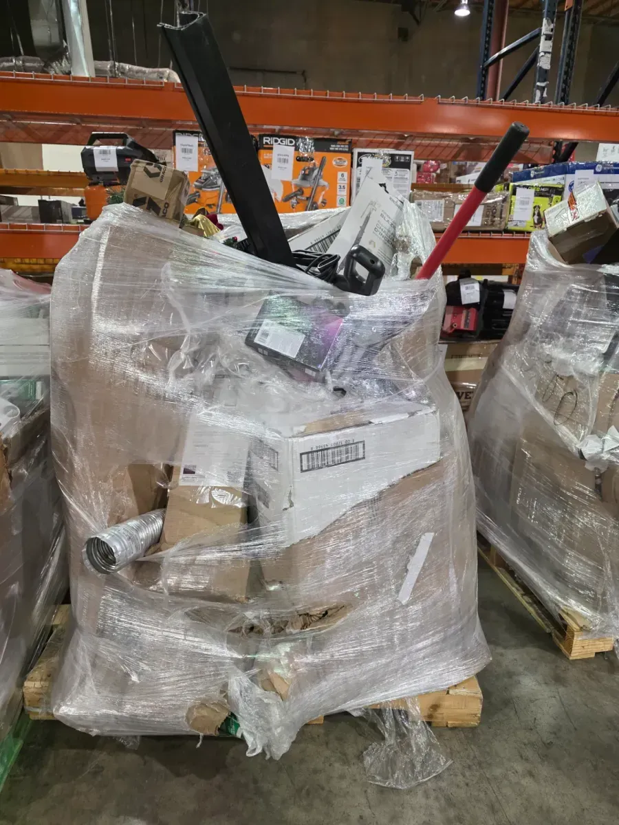 Mixed Pallet of Home Improvement, Tools, and Holiday Decor - image 1