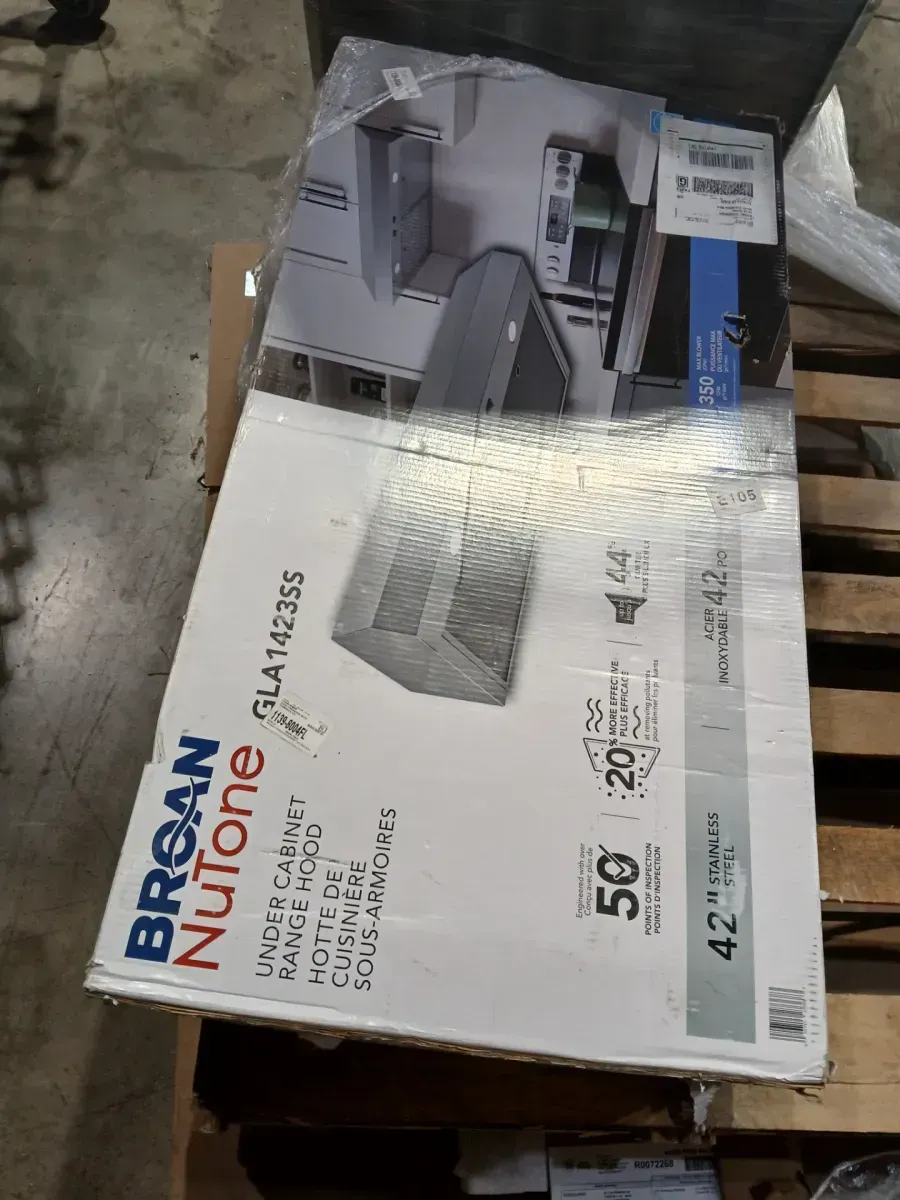 Glacier 42 Inch 350 Max Blower, 1.5 Sones Under-Cabinet Range Hood, Stainless Steel ENERGY STAR - image 4