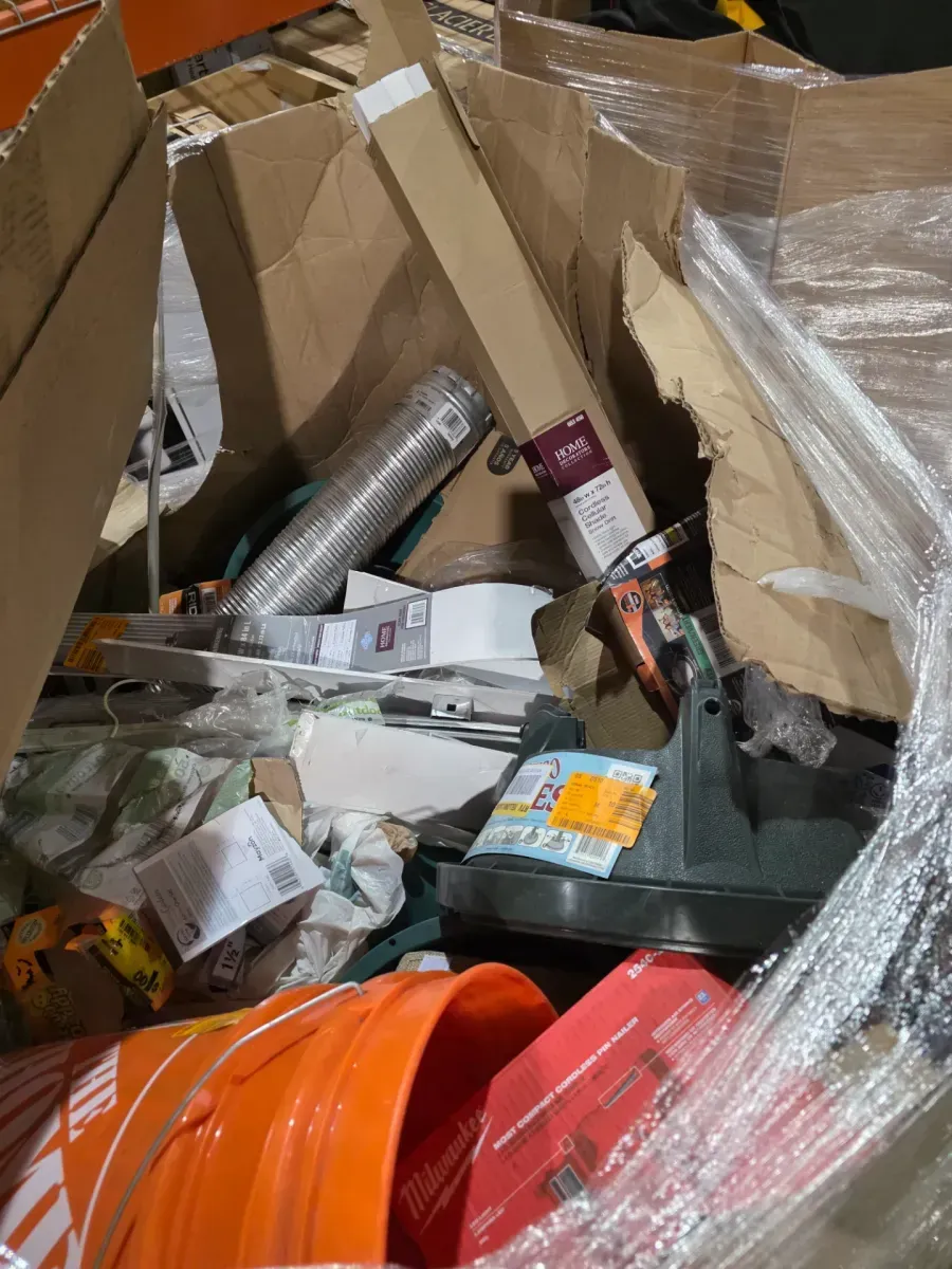 Pallet of Mixed Home Improvement, Hardware, and Tools - image 2