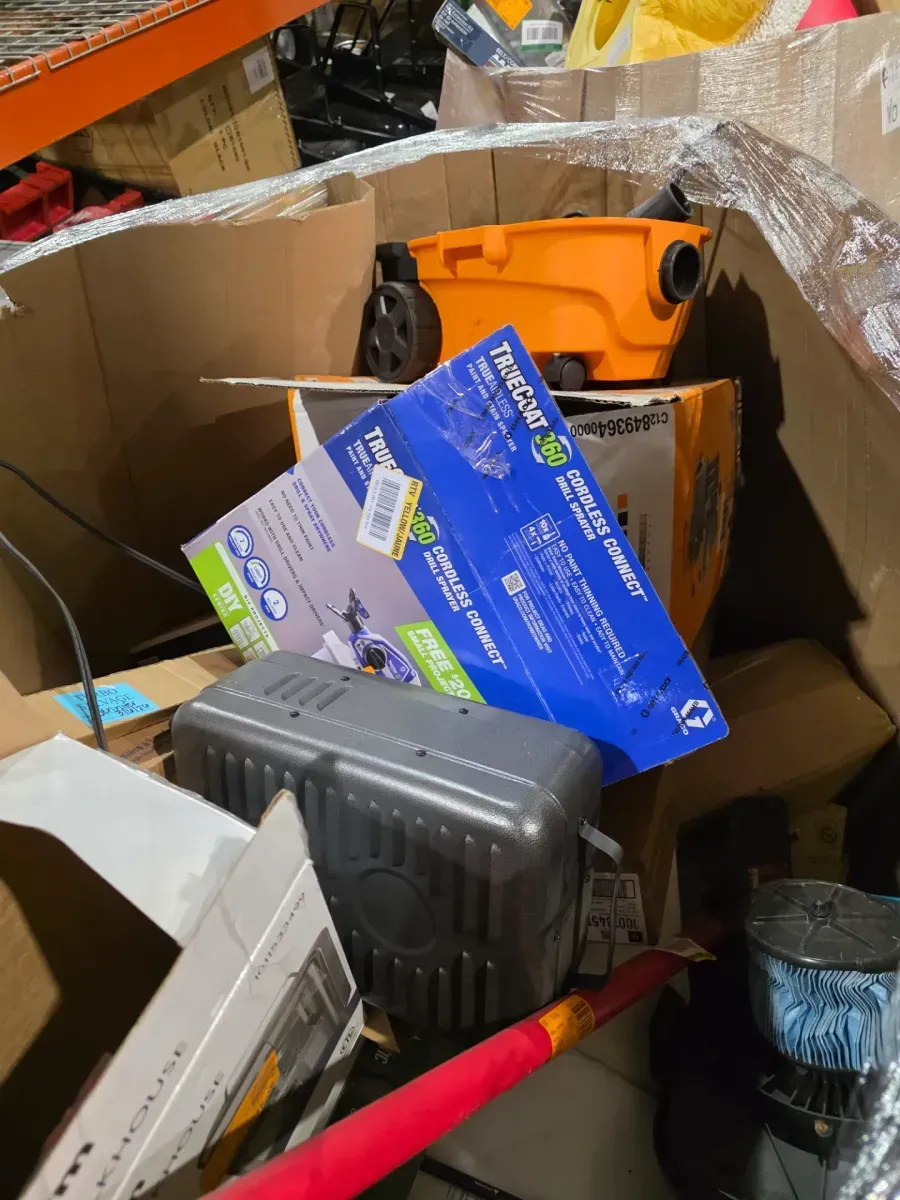 Pallet of Mixed Home Improvement Tools & Goods - image 2