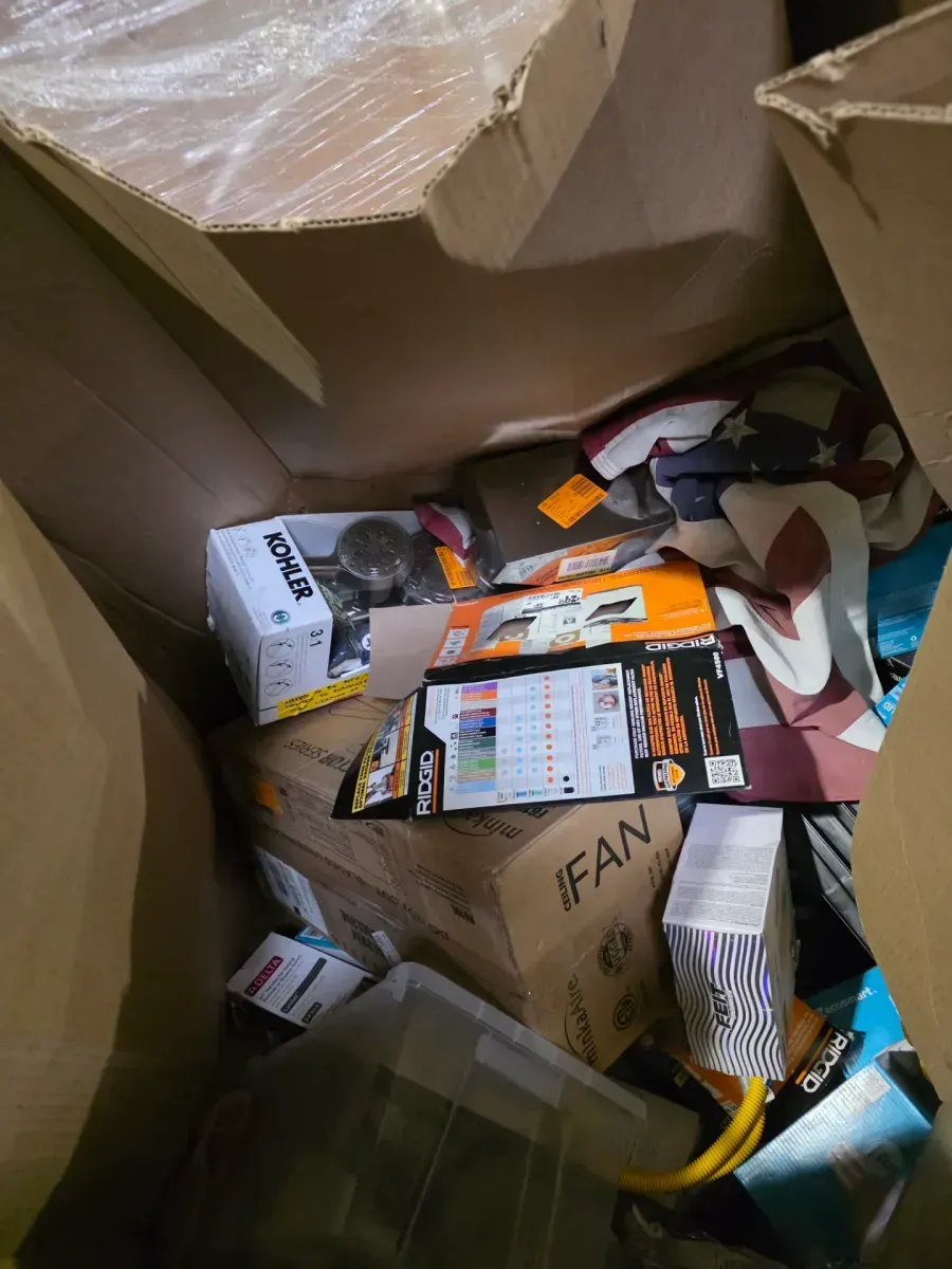 Mixed Home Improvement Pallet in Gaylord Box - image 2