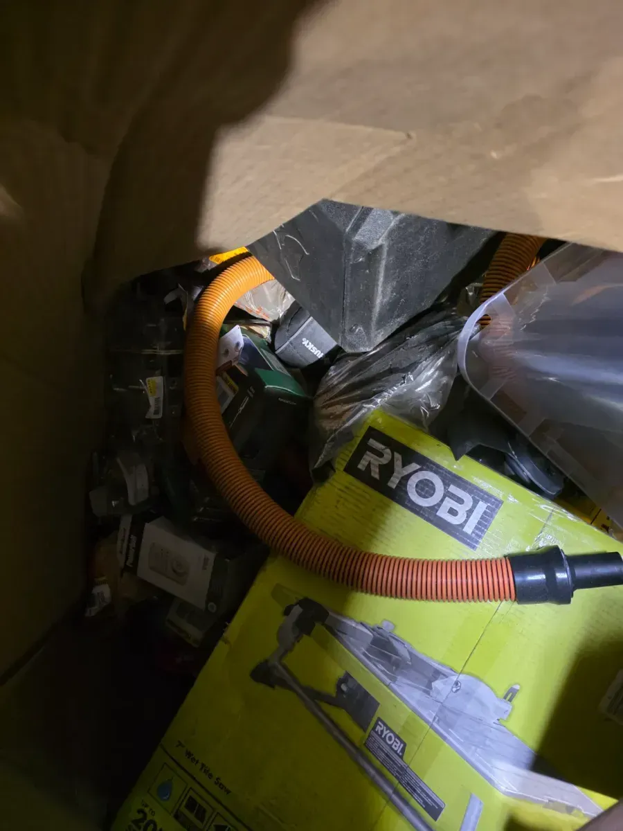 Pallet of Mixed Power Tools and Hardware - image 2