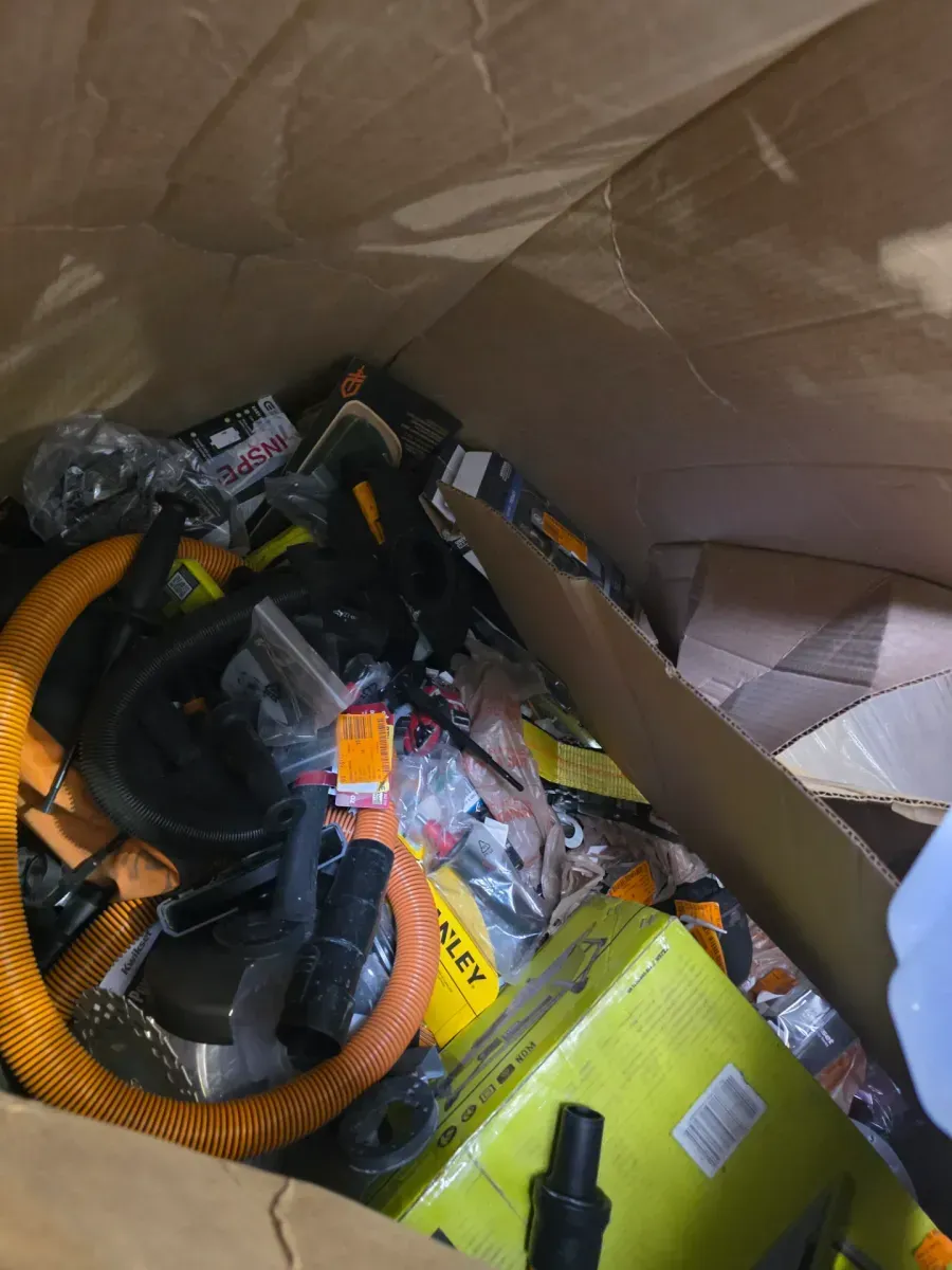 Pallet of Mixed Power Tools and Hardware - image 3