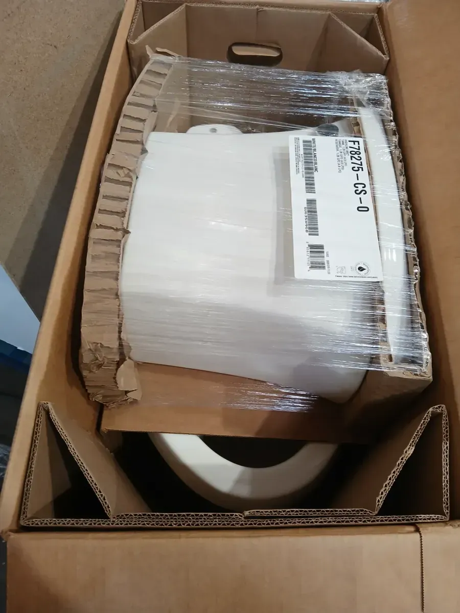 KOHLER Highline Arc Extra Tall 12 in. Rough In 2-Piece 1.28 GFP Single Flush Elongated Toilet in White with Soft Close Seat - image 3