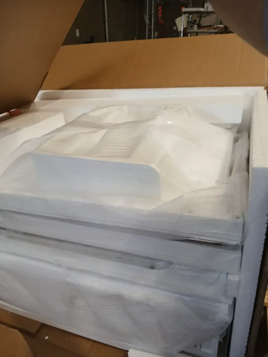 **IMAGE FOR REFERENCE ONLY** Hamlet 30 in. Single Sink Freestanding Bathroom Vanity in White with Carrara White Marble Top - image 5