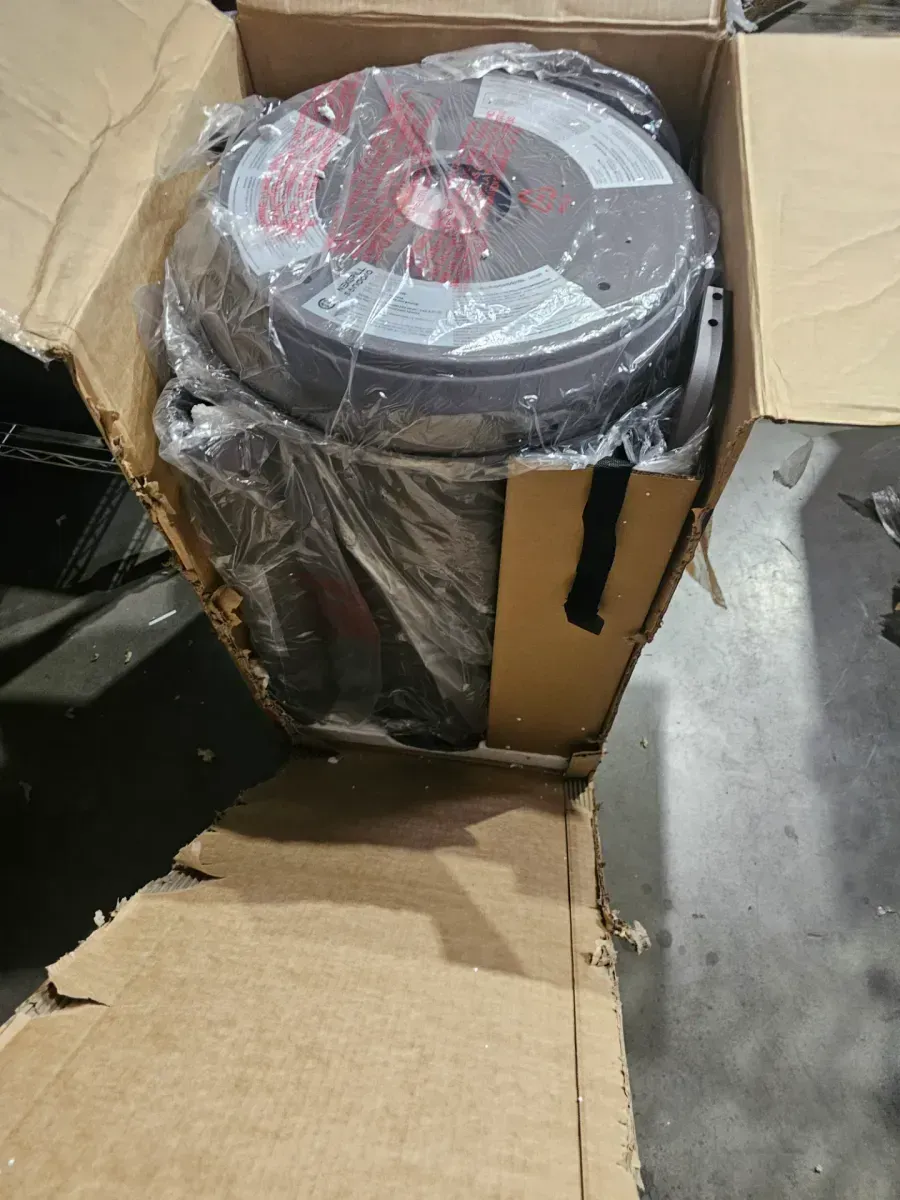 Sundara 48,000 BTU Bronze Propane Standing Patio Heater with Wheels - image 3