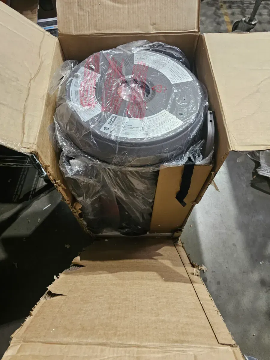 Sundara 48,000 BTU Bronze Propane Standing Patio Heater with Wheels - image 2