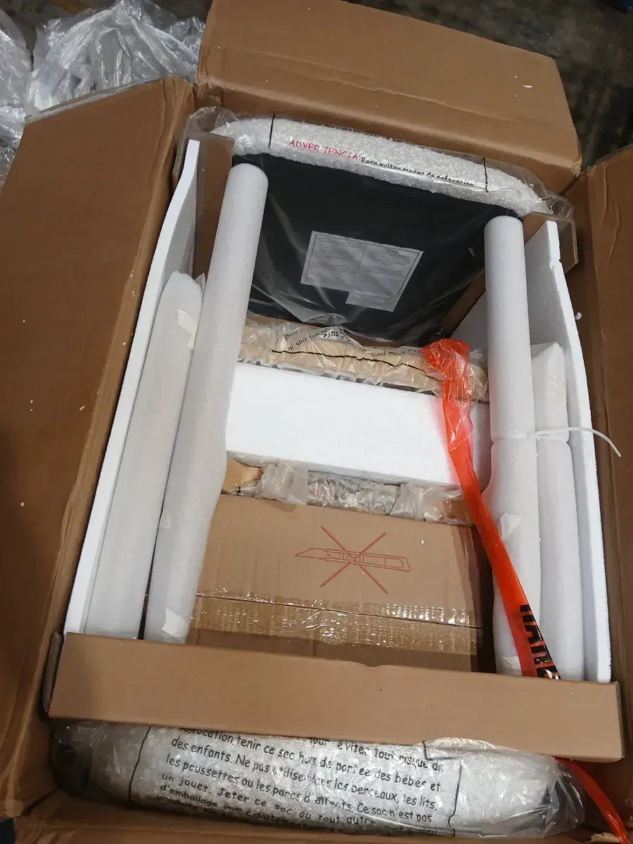 Modern White Boucle Upholstered Dining Chair Metal Frame Armless chair for Kitchen Restaurant (Set of 2) - image 3