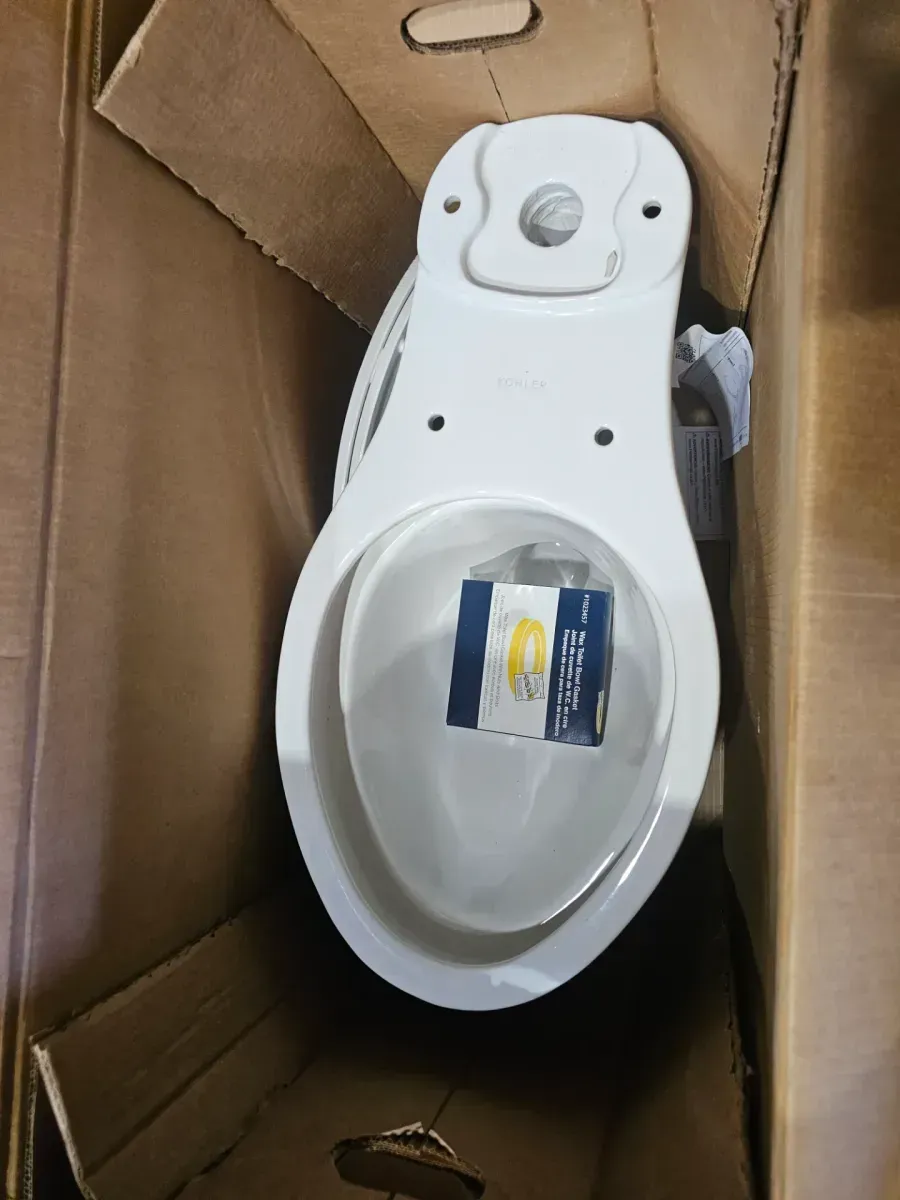 Purewash M300 Non-Electric Bidet Seat for Elongated Toilets in White with Chrome Handles - image 2