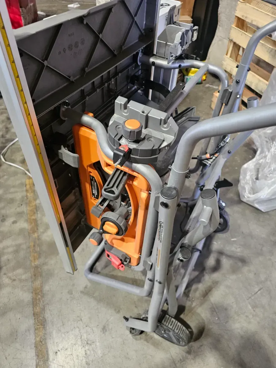 RIDGID 15 Amp 10 in. Portable Corded Pro Jobsite Table Saw with Stand - image 3