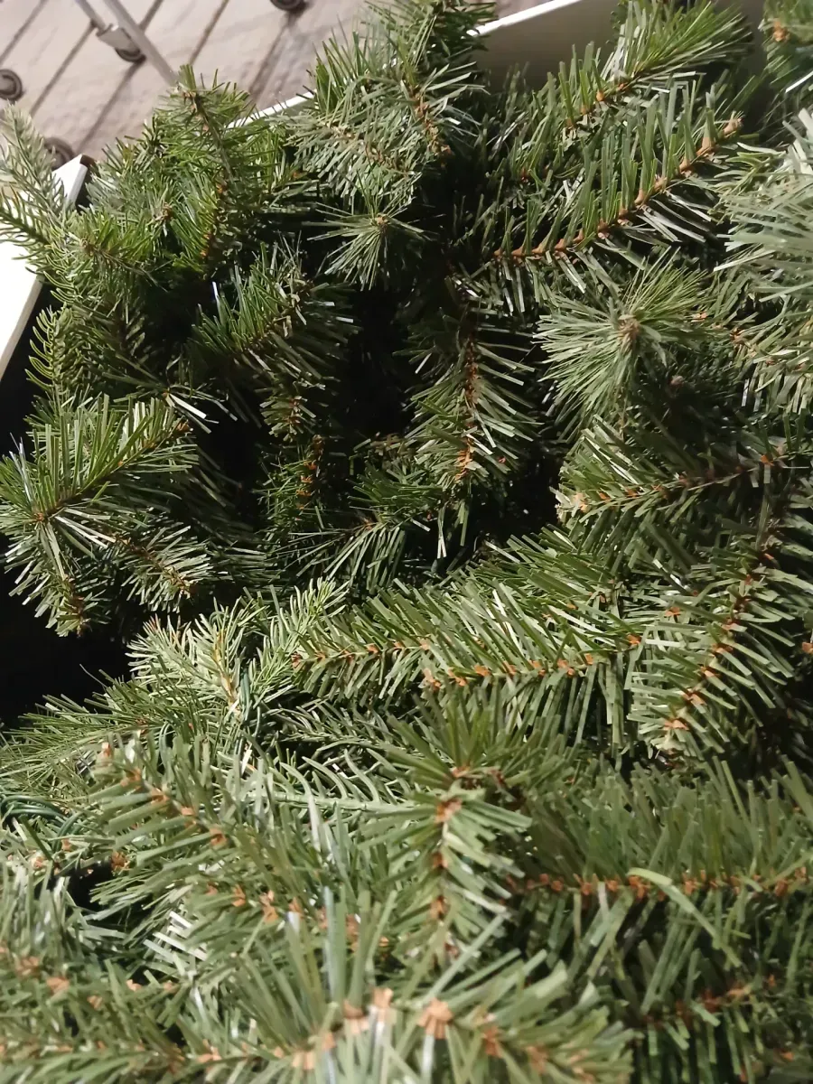 9 ft. Pre-Lit LED Artificial Oregon Fir Commercial Christmas Garland with 100 Lights - image 2