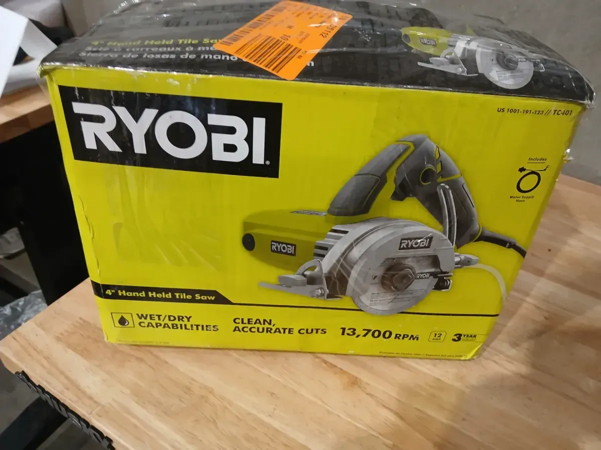 12 -Amps 4 in. Blade Corded Wet Tile Saw - image 2