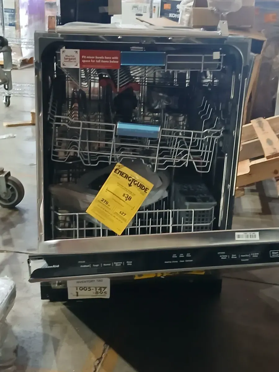 24 in. Top Control Built-In Tall Tub 44 dBA Dishwasher in PrintShield Stainless with 360 MaxJets 3rd Rack - image 6