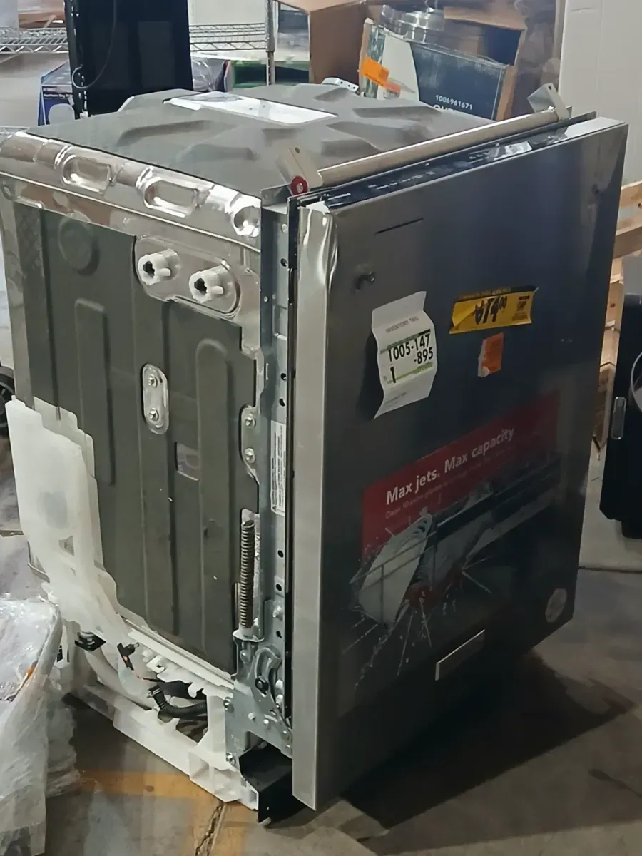 24 in. Top Control Built-In Tall Tub 44 dBA Dishwasher in PrintShield Stainless with 360 MaxJets 3rd Rack - image 4