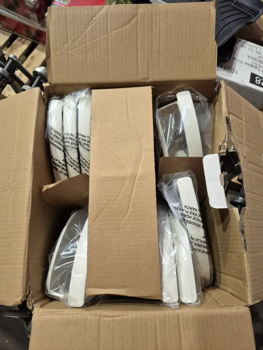 STORE+ 10-Piece Wall Mounted Shower Caddy in White Finish - image 4