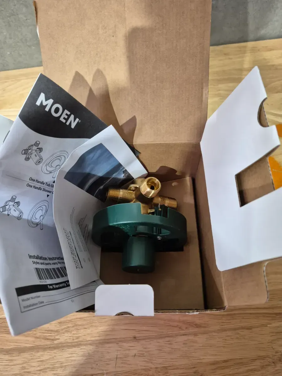 Brass Rough-In Posi-Temp Shower Valve (VALVE ONLY) - image 3