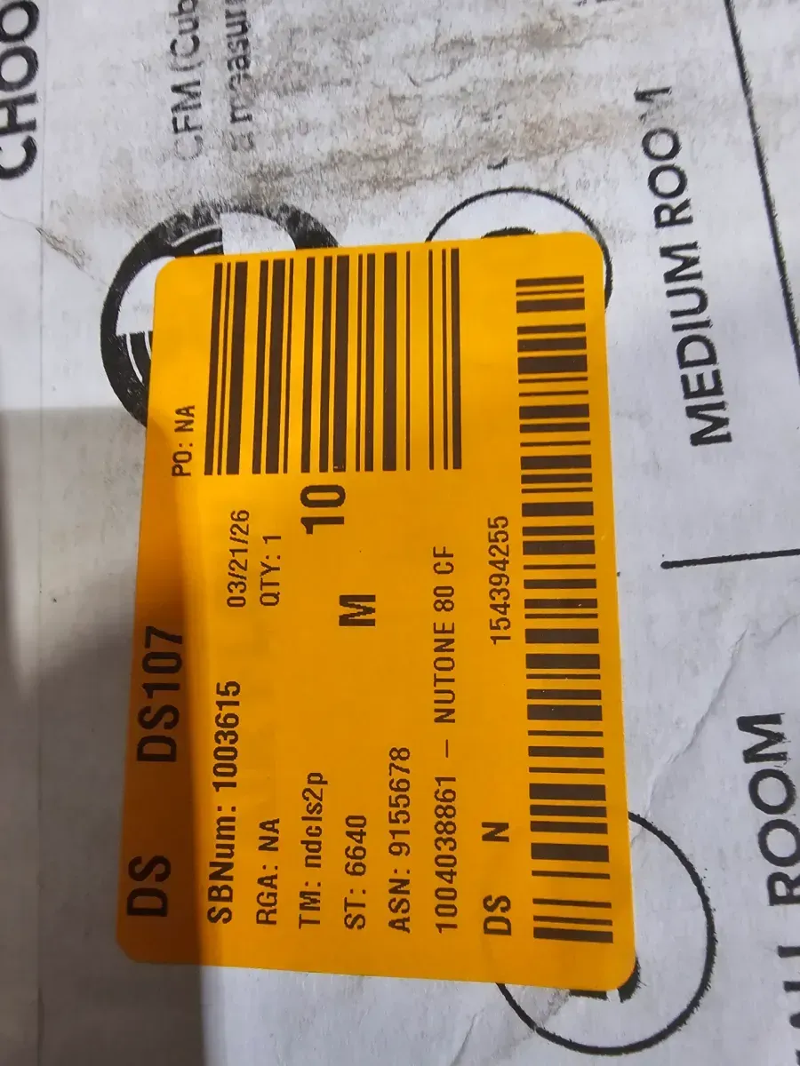 80 CFM Ceiling Bathroom Exhaust Fan with Light and 1300-Watt Heater - image 6