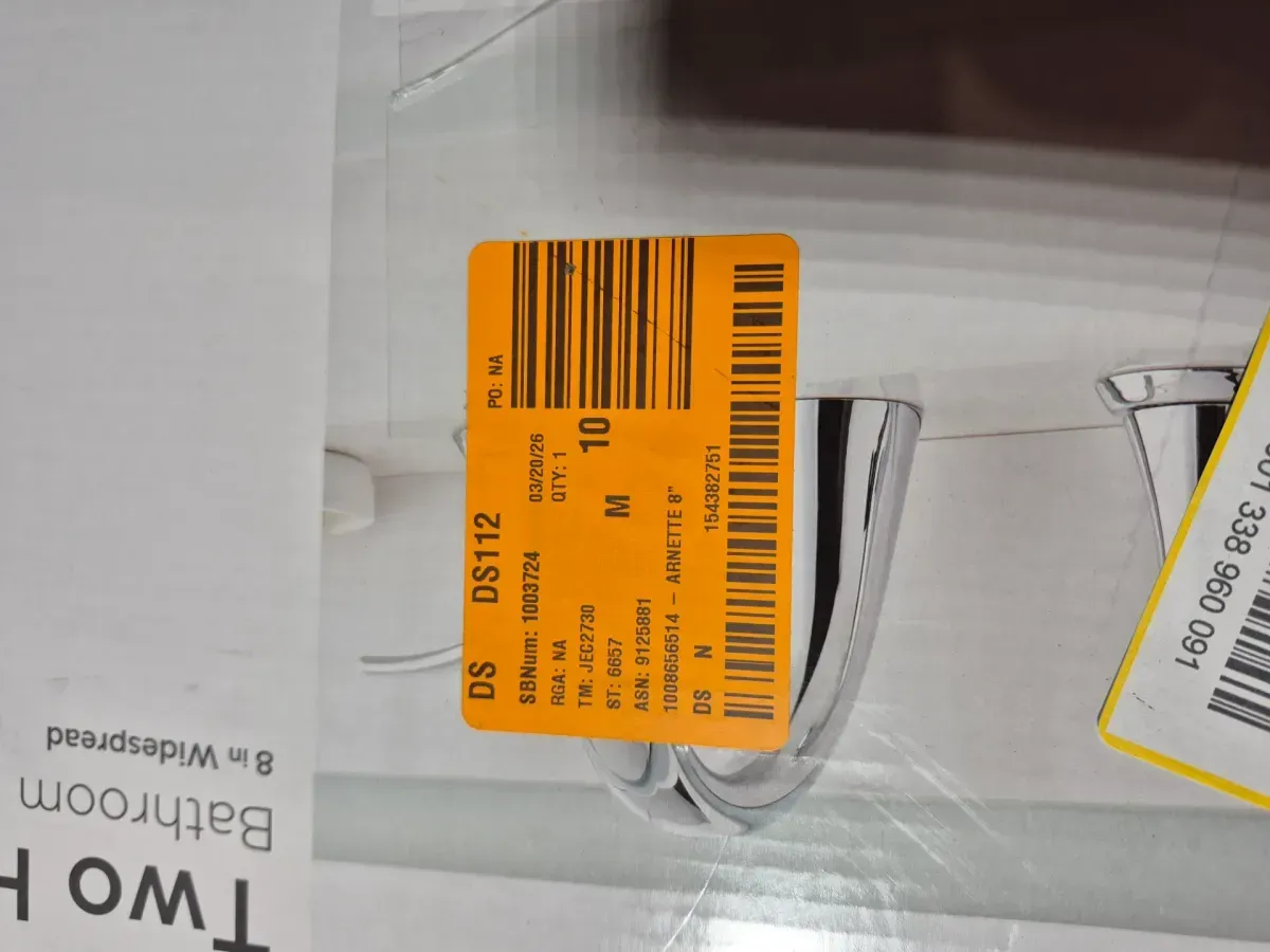 Arnette 8 in. Widespread Double-Handle High-Arc Bathroom Faucet in Polished Chrome - image 4