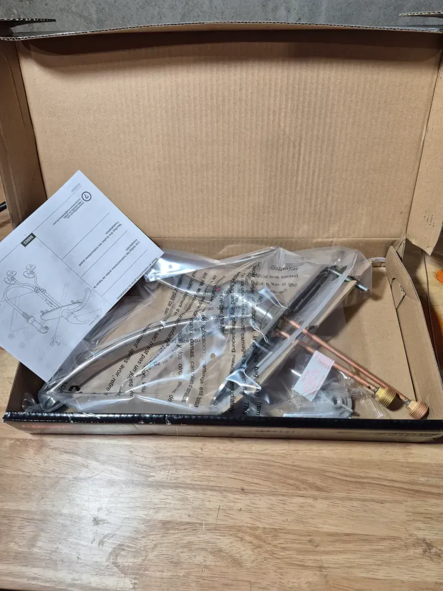 Foundations Single-Handle Standard Kitchen Faucet in Stainless - image 3