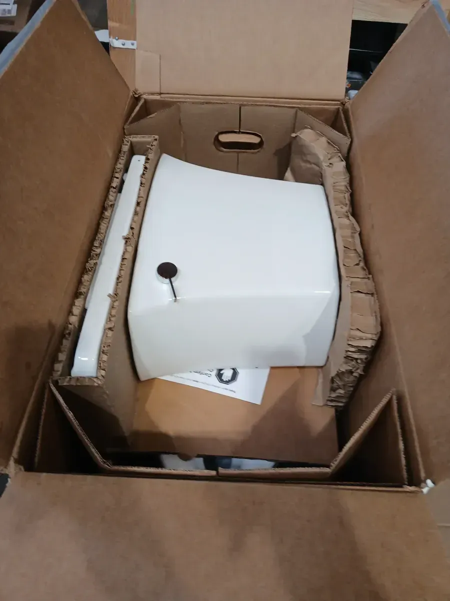 KOHLER Highline Arc 12 in. Rough In 2-Piece 1.28 GFP Single Flush Round Chair Height Toilet in White with Soft Close Seat - image 4