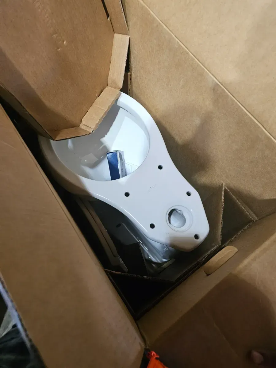 Highline Arc Extra Tall 12 in. Rough In 2-Piece 1.28 GPF Single Flush Round Toilet in White with Soft Close Seat - image 2