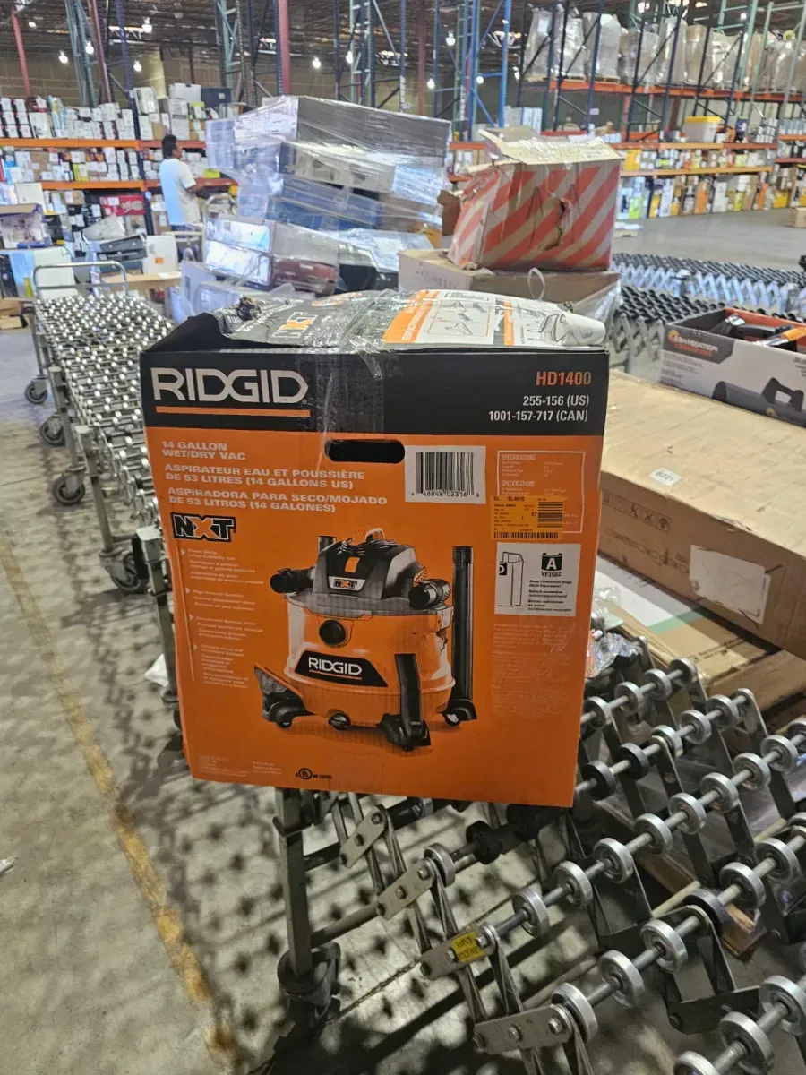 16 Gal. 6.5 Peak HP NXT Shop Vacuum Wet Dry Vac with Cart, Fine Dust Filter, Hose and Accessory Attachments HD1800 - image 4