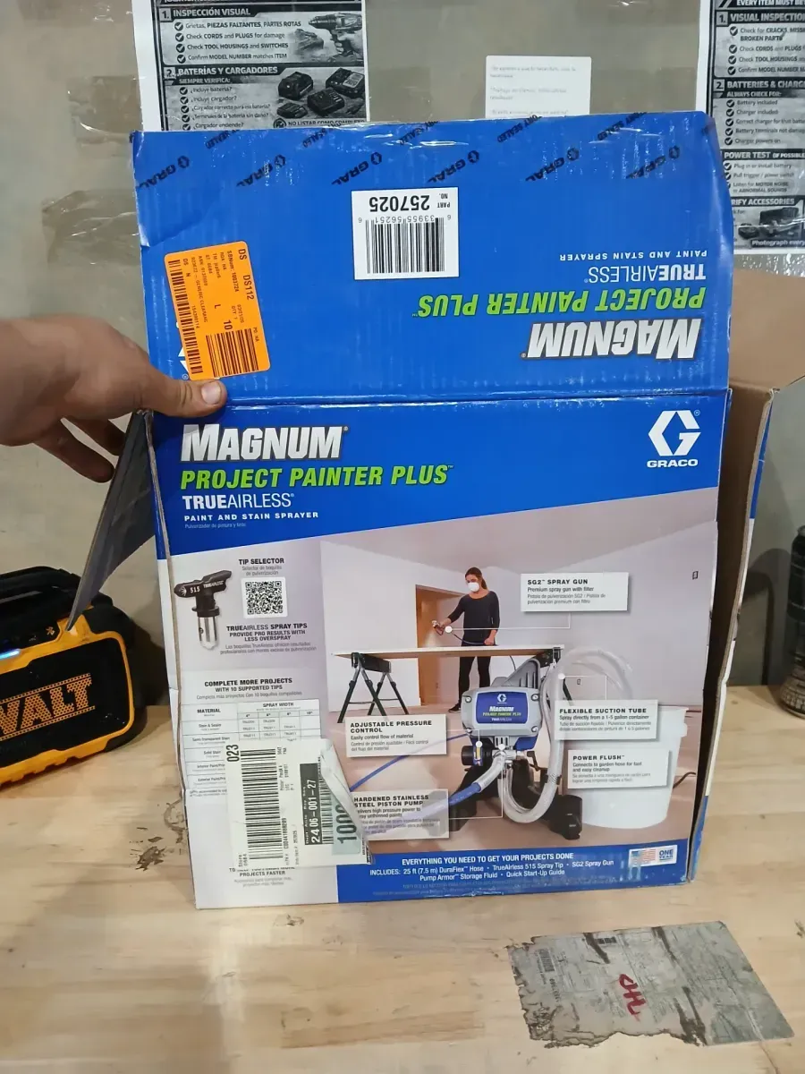 Magnum Airless 2800 PSI Project Painter Plus Stand Paint Sprayer - image 2