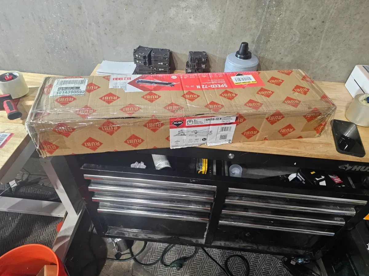 Rubi Speed 72 N 28 in. Tile Cutter with Tungsten Carbide Blade and Replacement Blade - image 3