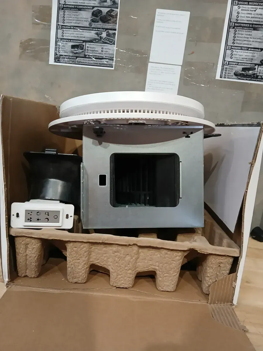 110 CFM 1.5 Sones Ceiling Bathroom Exhaust Fan with Bluetooth, Humidity Sensor, Adjustable CCT LED and Night Light - image 4