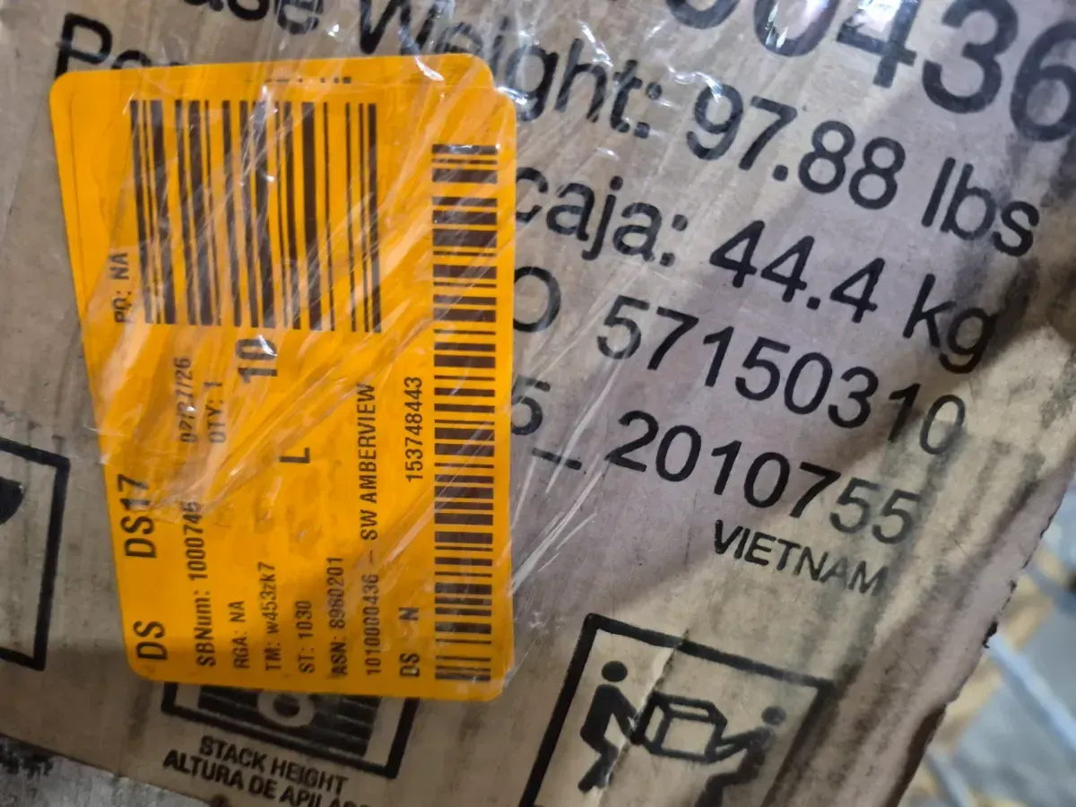 Amberview 6-Piece Sling Folding Outdoor Dining Set with Umbrella - image 6