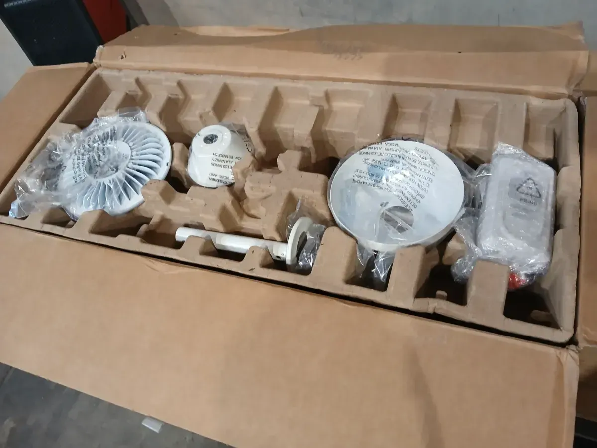 Lowden 60" Dimmable Indoor/Outdoor Integrated LED White Ceiling Fan with Light Kit, Remote Control and Reversible Motor - image 5