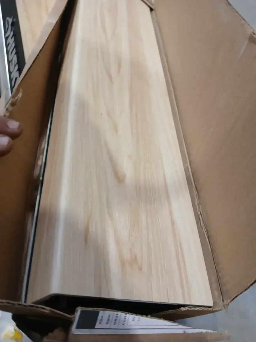 Waukee Mill Maple Stair Tread Molding Square-Exact Match for Lifeproof Floor, 2-Pieces, 46 in. x 7 in. x 6.5 mm T - image 5