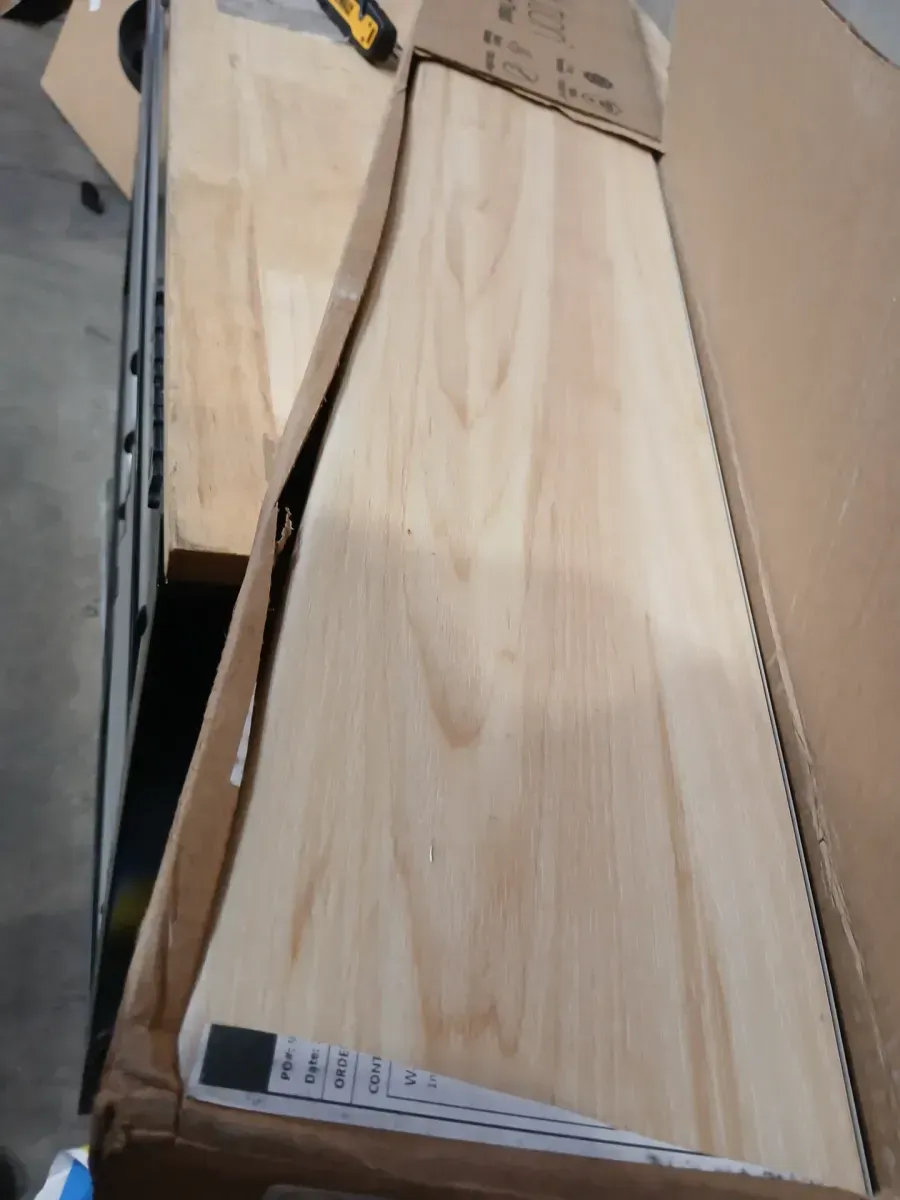 Waukee Mill Maple Stair Tread Molding Square-Exact Match for Lifeproof Floor, 2-Pieces, 46 in. x 7 in. x 6.5 mm T - image 4