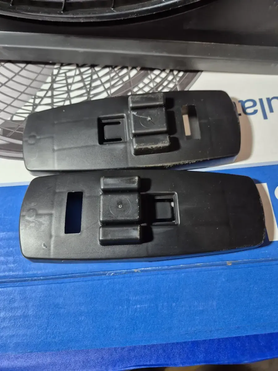 20 in. 3 Speed Air Circulator Floor Fan for Home in Black with Wall Mount Option, Full Range Pivoting Head, Carry Handle - image 4