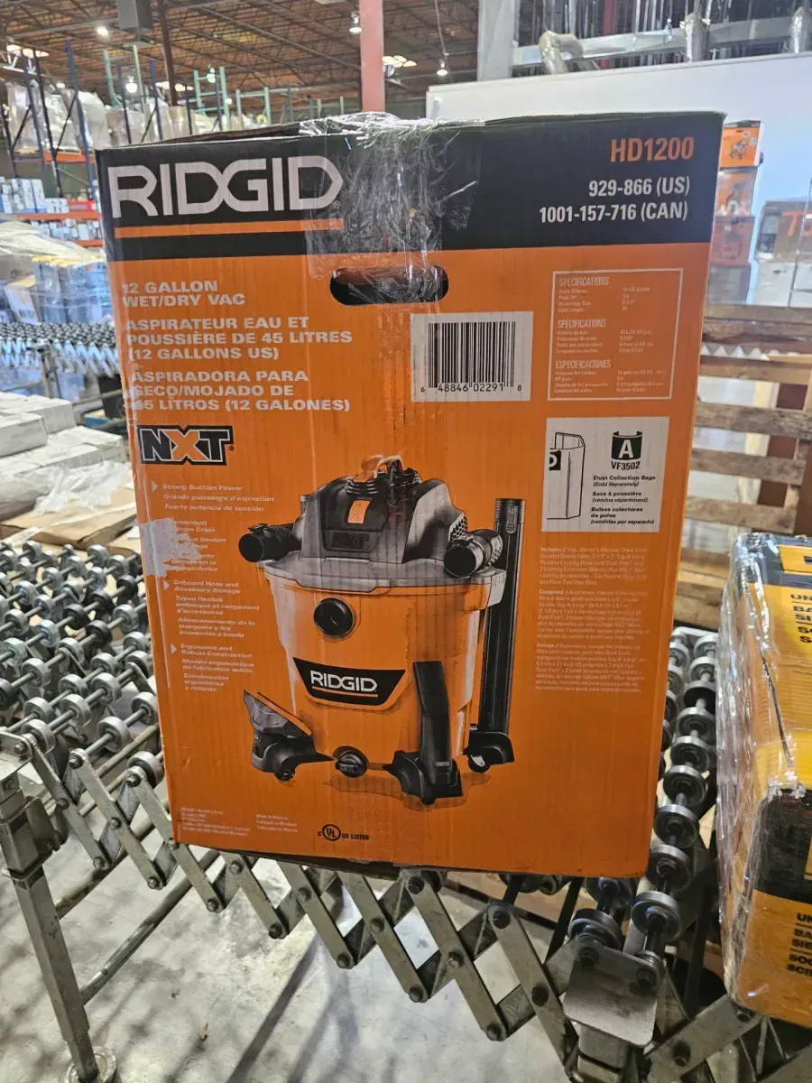 12 Gal. 5.0-Peak HP Wet Dry Vac - image 4