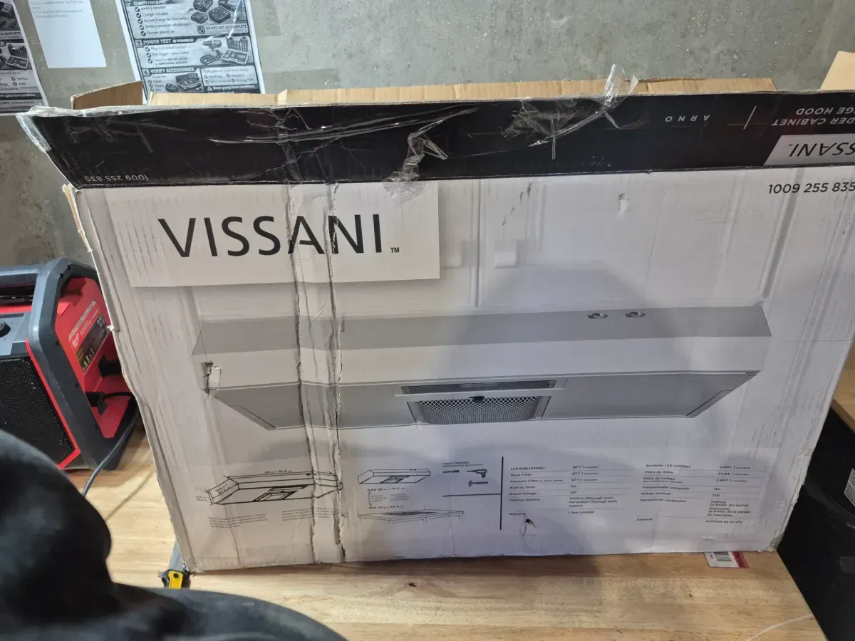 Arno 30 in. 240 CFM Convertible Under Cabinet Range Hood in White with Lighting and Charcoal Filter - image 3