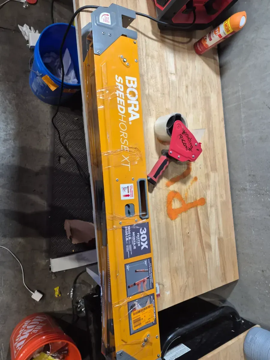 30 in. to 36 in. H Steel Speed Horse XT Adjustable Height Sawhorse with Auto Release Legs - image 6