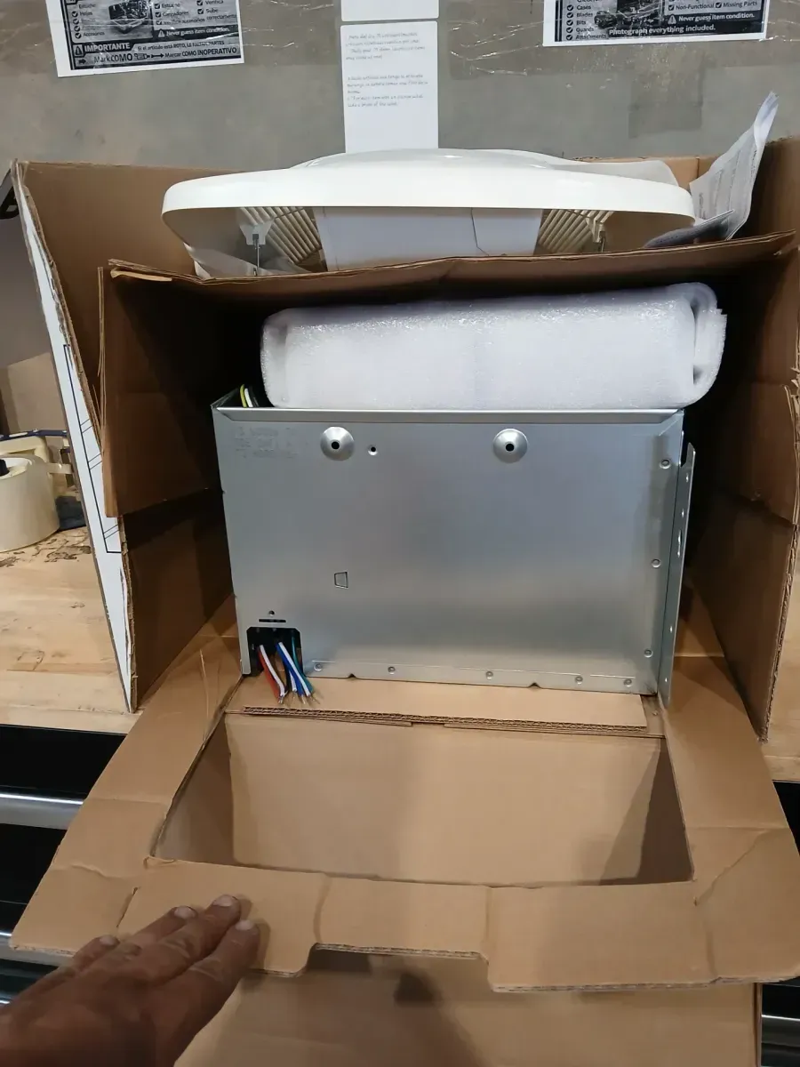 Broan-NuTone QT Series Quiet 130 CFM Ceiling Bathroom Exhaust Fan with Light and Night Light, 1.5 Sones Energy Star Certified - image 5