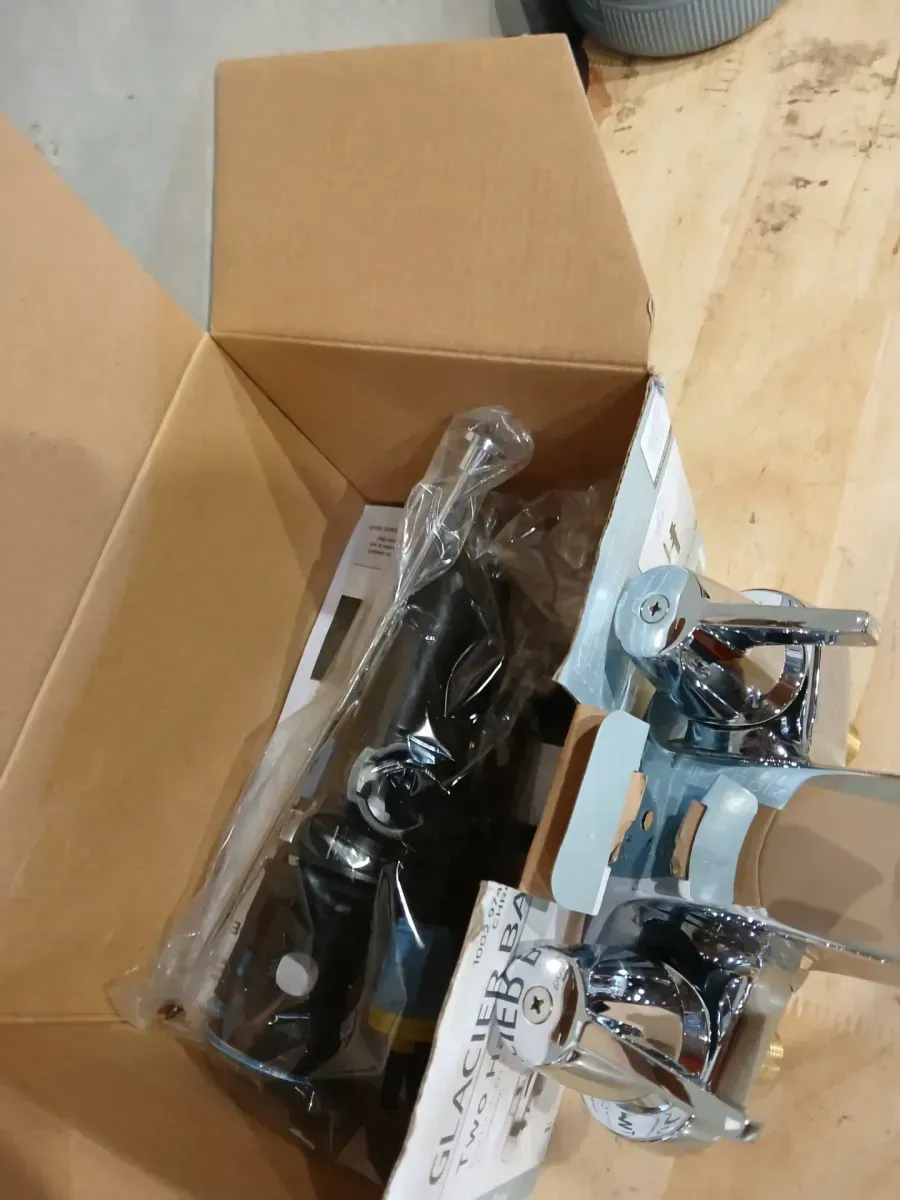 Aragon 4 in. Centerset 2-Handle Low-Arc Bathroom Faucet with Pop-Up Drain in Chrome - image 5