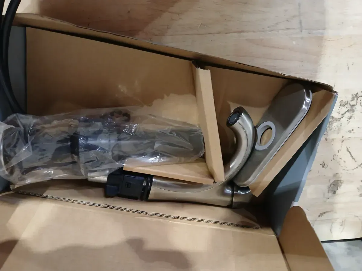 Arnette Single Handle Single Hole Bathroom Faucet in Brushed Nickel - image 3