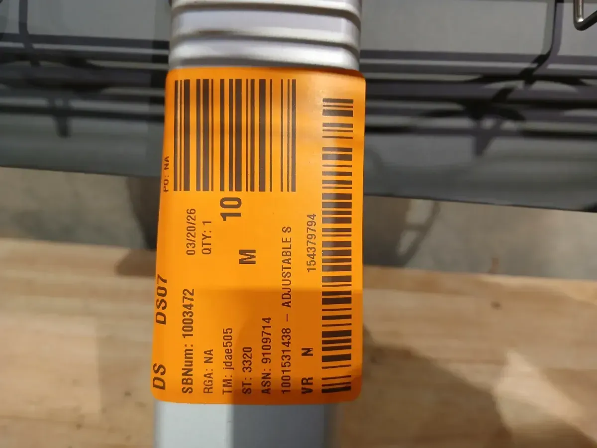 Medium Adjustable Shower Caddy, Stainless Steel/Anodized Aluminum - image 5